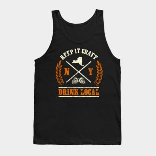 Drink Local product for any Craft Beer Lover from New York Tank Top